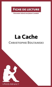 Enlarge image Cover: La Cache de Christophe Boltanski (Fiche de lecture) - lePetitLitteraire.fr