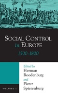 Cover: Social Control in Europe - Ohio State University Press