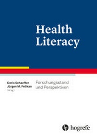 Enlarge image Cover: Health Literacy - Hogrefe