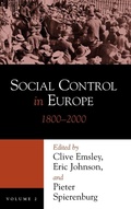 Cover: Social Control in Europe, 1800-2000 - Ohio State University Press