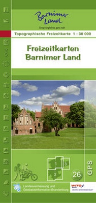 Abbildung von: Set Freizeitkarten Barnimer Land (mit Begleitheft) - Landesvermessung und Geobasisinformation Brandenburg
