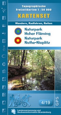 Abbildung von: Set Naturpark Hoher Fläming, Naturpark Nuthe-Nieplitz - Landesvermessung und Geobasisinformation Brandenburg