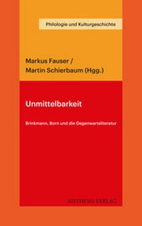 Enlarge image Cover: Unmittelbarkeit - Aisthesis