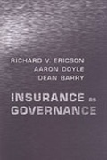 Cover: Insurance As Governance - University of Toronto Press