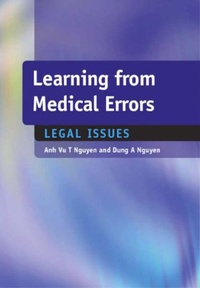 Enlarge image Cover: Learning from Medical Errors - CRC Press