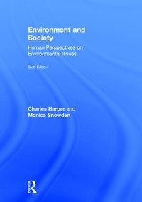 Enlarge image Cover: Environment and Society - Routledge