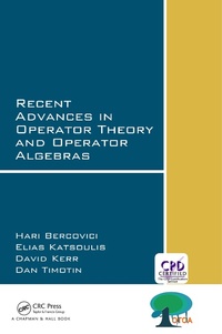 Abbildung von: Recent Advances in Operator Theory and Operator Algebras - Chapman & Hall/CRC