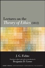 Cover: Lectures on the Theory of Ethics (1812) - State University of New York Press
