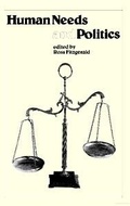 Cover: Human Needs and Politics - Elsevier