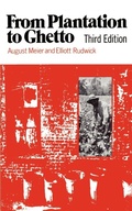 Cover: From Plantation to Ghetto - Hill & Wang Inc.,U.S.