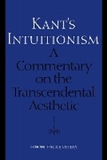 Cover: Kant's Intuitionism - University of Toronto Press