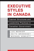 Cover: Executive Styles in Canada - University of Toronto Press