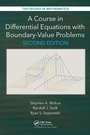 Cover: A Course in Differential Equations with Boundary Value Problems - Chapman & Hall/CRC