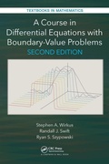 Cover: A Course in Differential Equations with Boundary Value Problems - Chapman & Hall/CRC