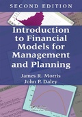 Cover: Introduction to Financial Models for Management and Planning - Chapman & Hall/CRC