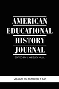 Cover: American Educational History Journal - Information Age Publishing