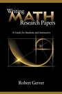 Cover: Writing Math Research Papers - Information Age Publishing