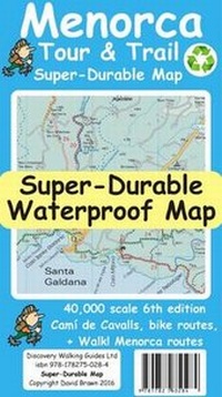 Abbildung von: Menorca Tour & Trail Super-Durable Map - Discovery Walking Guides Ltd