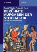 Cover: Ber&uuml;hmte Aufgaben der Stochastik - De Gruyter