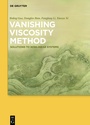Cover: Vanishing Viscosity Method - De Gruyter