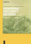 Cover: Vanishing Viscosity Method - De Gruyter