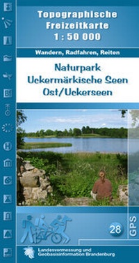 Abbildung von: Naturpark Uckermärkische Seen Ost/Uckerseen - Landesvermessung und Geobasisinformation Brandenburg