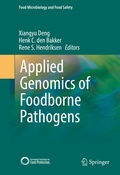 Cover: Applied Genomics of Foodborne Pathogens - Springer