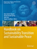 Cover: Handbook on Sustainability Transition and Sustainable Peace - Springer