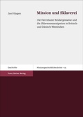 Cover: Mission und Sklaverei - Franz Steiner Verlag