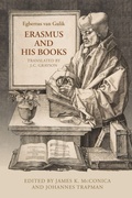 Cover: Erasmus and His Books - University of Toronto Press