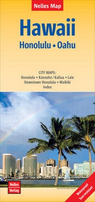Abbildung von: Nelles Map Landkarte Hawaii : Honolulu, Oahu - Freytag-Berndt und ARTARIA