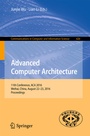 Cover: Advanced Computer Architecture - Springer