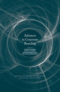 Cover: Advances in Corporate Branding - Palgrave