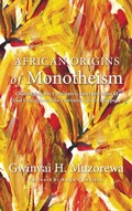 Cover: African Origins of Monotheism - Wipf & Stock Publishers