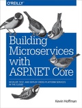 Cover: Building Microservices with ASP.NET Core - O'Reilly