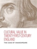 Cover: Cultural Value in Twenty-First-Century England - Manchester University Press