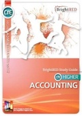 Cover: CfE Higher Accounting Study Guide - Bright Red Publishing