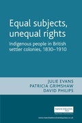 Cover: Equal Subjects, Unequal Rights - Manchester University Press