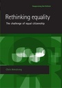 Cover: Rethinking Equality - Manchester University Press