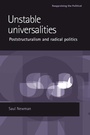 Cover: Unstable Universalities - Manchester University Press