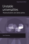 Cover: Unstable Universalities - Manchester University Press