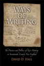 Cover: Ways of Writing - University of Pennsylvania Press
