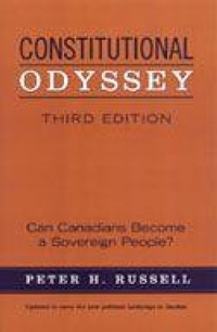 Enlarge image Cover: Constitutional Odyssey - University of Toronto Press