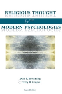 Enlarge image Cover: Religious Thought and the Modern Psychologies - Augsburg Fortress