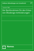 Abbildung von: Der Rechtsrahmen für den Erlass von Ökodesign-Anforderungen - Nomos