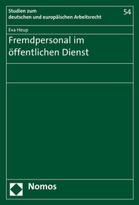 Abbildung von: Fremdpersonal im öffentlichen Dienst - Nomos