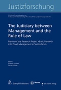Cover: The Judiciary between Management and the Rule of Law - Nomos