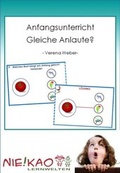 Cover: Anfangsunterricht - Gleiche Anlaute? - Niekao Lernwelten