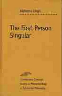 Enlarge image Cover: The First Person Singular - Northwestern University Press