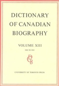 Cover: Dictionary of Canadian Biography / Dictionaire Biographique Du Canada - University of Toronto Press